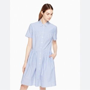 Kate Spade Blue Striped Dress